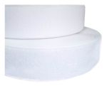 Fecho De Contato Fita Fixadora Velkro 50mm Cor Branco Por Metro