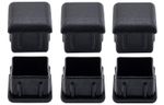 Ponteira Interna 50x50mm Preto Unidade (MM1176)
