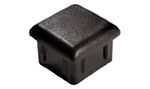 Ponteira Interna 50x50mm Preto - Kit com 10 unidades