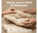 Algodão Cru Ovata Para Caixa Orgônica Manta Orgônica 1kg
