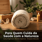 Algodão Cru Ovata Para Caixa Orgônica Manta Orgônica 1kg