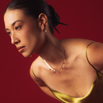 CHOKER CORRENTE OMA RUBIS GOTA