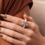 ANEL TOPÁZIO PÉROLA OURO 18K