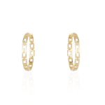 ARGOLA CICLOS 33MM OURO AMARELO