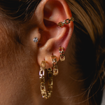 ARGOLA CICLOS 33MM OURO AMARELO