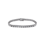  PULSEIRA RIVIERA DIAMANTE BRANCO 32PTS 11,84CTS OURO BRANCO