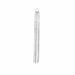 APLIQUE FRANJA ELO CARTIER VENEZIANO OURO BRANCO