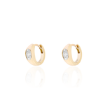 ARGOLA 13MM MOISSANITE OVAL CRAVAÇÃO INGLESA EM PRATA BANHO OURO 18K
