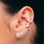 PIERCING MOISSANITE 4MM PRATA