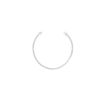 PULSEIRA RIVIERA 21CM MOISSANITE 3MM PRATA