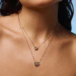COLAR LUME COM DIAMANTE DE 3PTS 