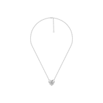 COLAR CORAÇÃO LUME COM DIAMANTE DE 3PTS EM OURO BRANCO