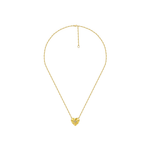 COLAR CORAÇÃO LUME COM DIAMANTE DE 3PTS EM OURO BRANCO