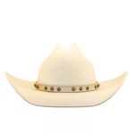 Hatband Three Buttons Cream