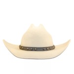 Hatband Three Buttons Grey