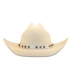 Hatband Three Buttons White