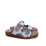 Chinelo Western Marrom/Branco