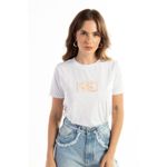 Baby Look Authentic Leather Laranja AC