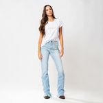 Calça Jeans Clara Don't Touch My Ansata AC