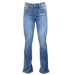 Calça Jeans Escura Don't Touch My Ansata AC
