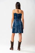 Vestido Leather Dirty Bandana AC