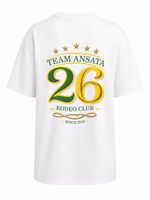 Camiseta Team Ansata 26 Rodeo Club Off White AC