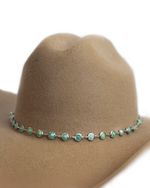 Hat Colar Pedras Cravejadas AC