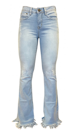 Calça Jeans Clara Don't Touch My Ansata AC