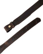 Cinto Base em Couro Rustic Brown AC