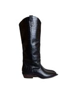 Exótic Boot Croco Black - Cano Longo AC