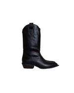 Exótic Boot Lezard Black - Cano Curto AC
