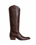 Exótic Boot Alligator Nutella - Cano Longo AC