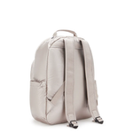 MOCHILA KIPLING SEOUL  DOURADO - METALLIC GLOW