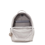 MOCHILA KIPLING SEOUL  DOURADO - METALLIC GLOW