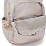 MOCHILA KIPLING SEOUL  DOURADO - METALLIC GLOW
