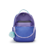MOCHILA KIPLING SEOUL ROXA - COSMIC METALLIC