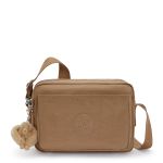 BOLSA KIPLING ABANU M - EARLY TAN