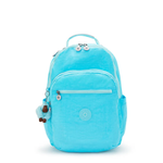 MOCHILA KIPLING SEOUL AZUL - GALAXY TURQ
