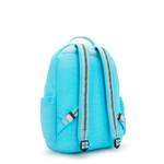 MOCHILA KIPLING SEOUL AZUL - GALAXY TURQ