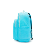 MOCHILA KIPLING SEOUL AZUL - GALAXY TURQ