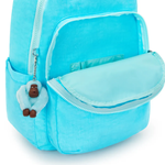MOCHILA KIPLING SEOUL AZUL - GALAXY TURQ