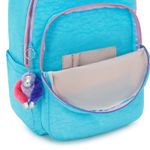 MOCHILA KIPLING SEOUL AZUL - GALAXY TURQ FC