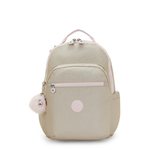MOCHILA KIPLING SEOUL - GOLD SHIMMER