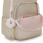 MOCHILA KIPLING SEOUL - GOLD SHIMMER