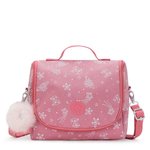 LANCHEIRA KIPLING NEW KICHIROU ROSA - GLITTER CATS