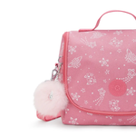 LANCHEIRA KIPLING NEW KICHIROU ROSA - GLITTER CATS