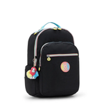 MOCHILA KIPLING SEOUL PRETO - GALAXY BLACK FC
