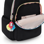 MOCHILA KIPLING SEOUL PRETO - GALAXY BLACK FC