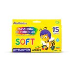 MASSINHA DE MODELAR SOFT 15 CORES