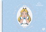 CADERNO ESPIRAL ALICE - CARTOGRAFIA E DESENHO 60 FOLHAS